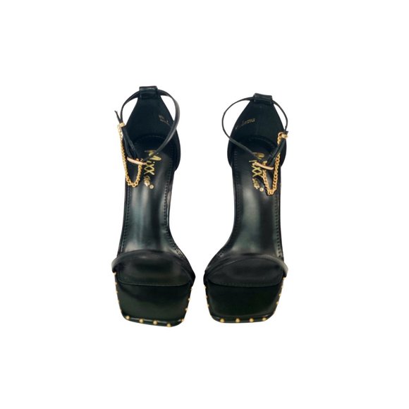 Mixx Shuz- Mona Size 8 Blck Heels - Picture 1 of 4